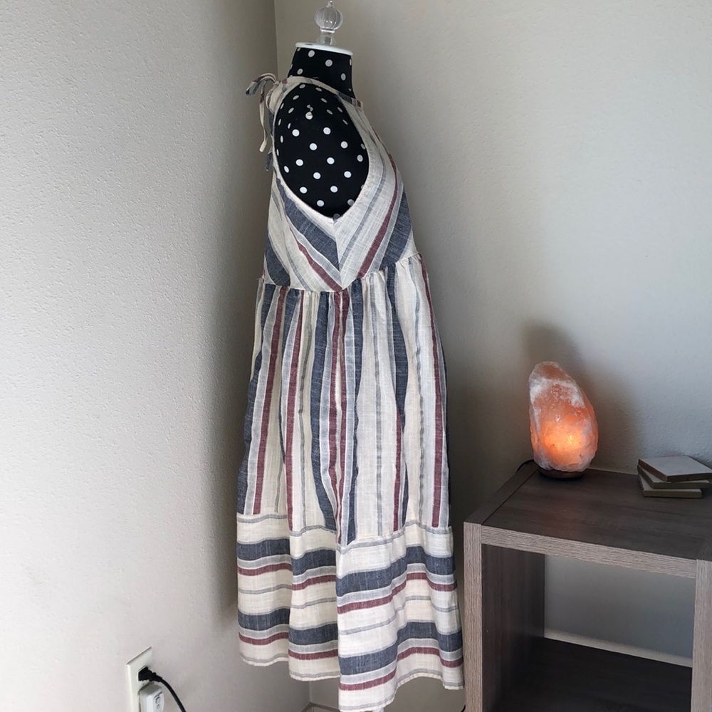 Listicle Multi-Colored Maxi Dress Sz MED EUC - Picture 3 of 6